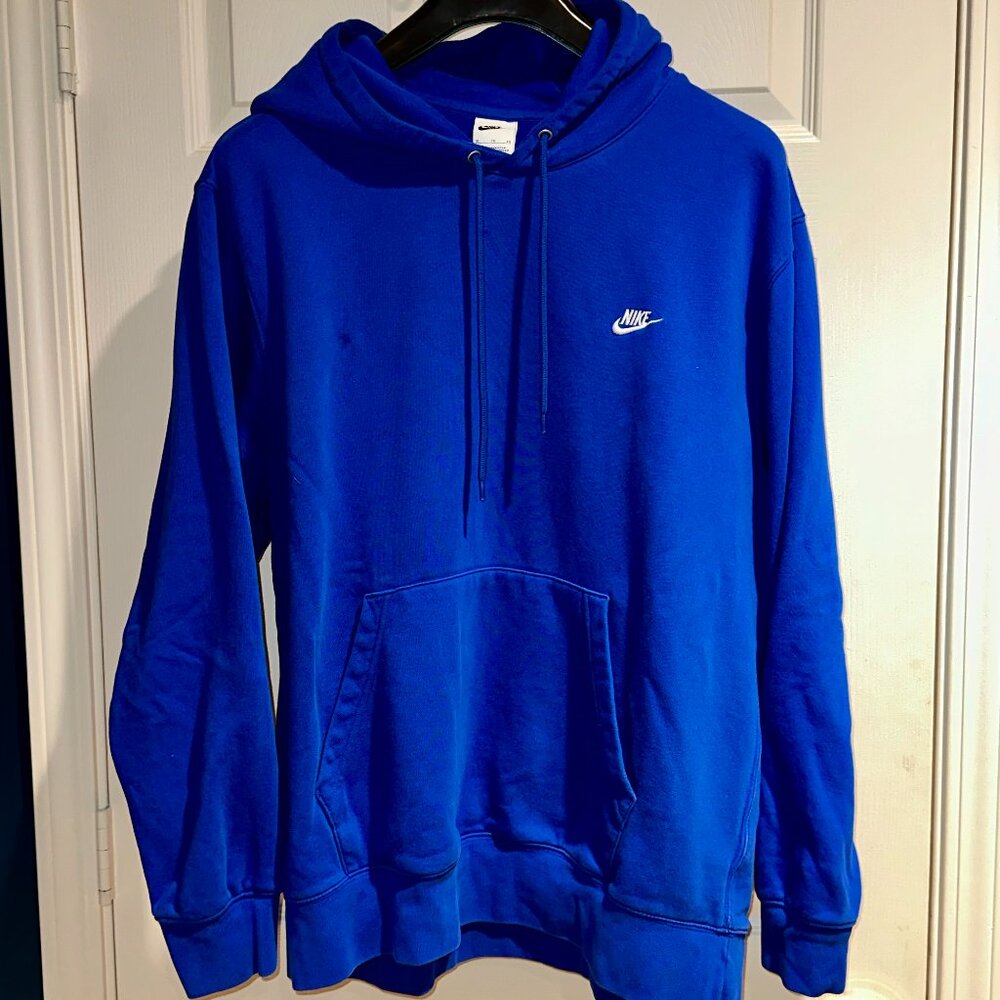 Nike Club Fleece Hoodie – Men’s XL – Game Royal - Picture 2 of 3